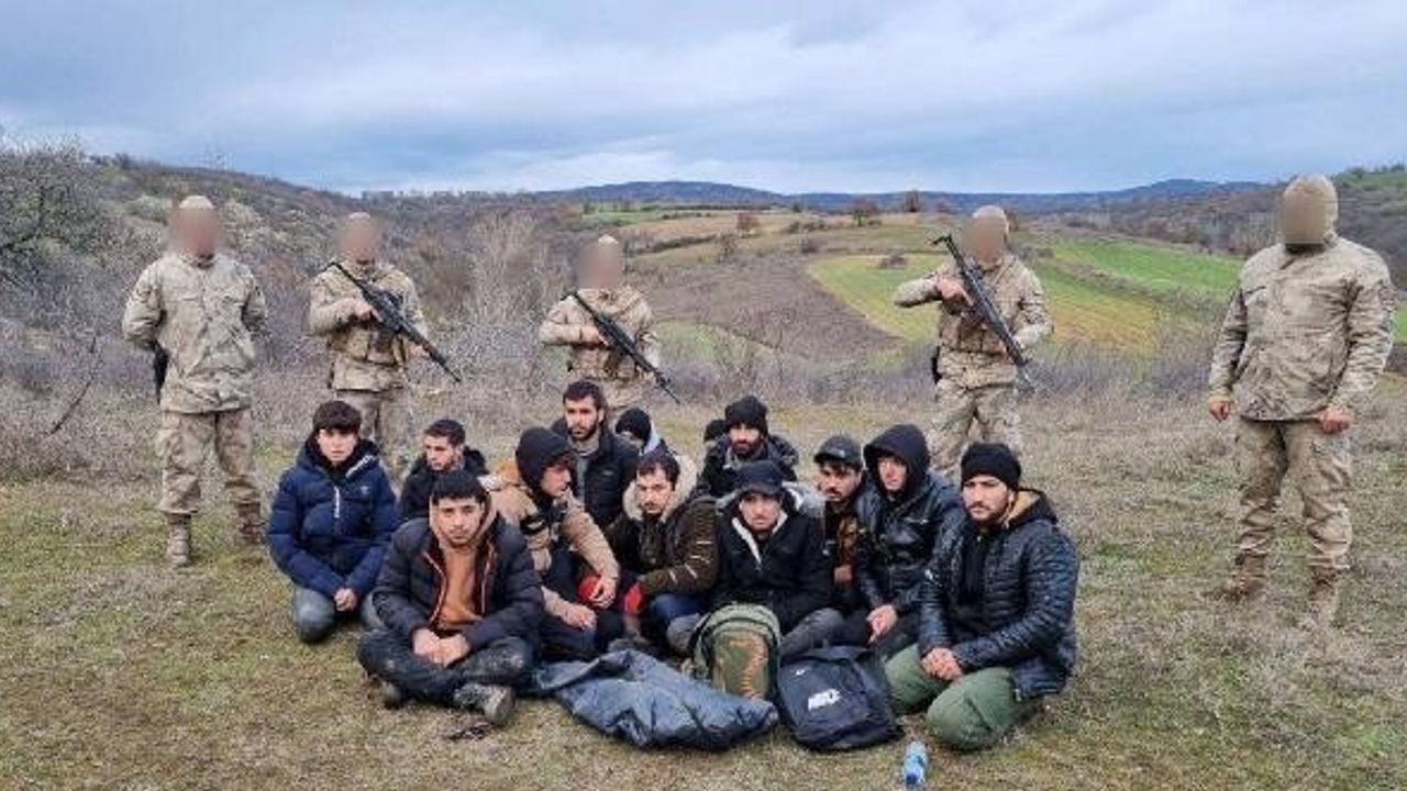 Edirne'de 1 haftada 157 kaçak göçmen ile 5 organizatör şüphelisi yakalandı