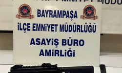 İstanbul - Bayrampaşa'da iş yerinde hafif makinalı silah ele geçirildi: 1 gözaltı