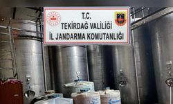 TEKİRDAĞ Şarköy'de 72 bin litre sahte şarap ele geçirildi  (VİDEO EKLENDİ)