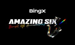 BingX, 6'ncı kuruluş yıl dönümünü 13 milyon USDT'lik ödül havuzuyla kutluyor