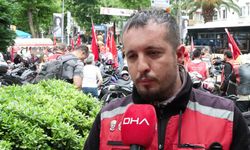 İstanbul - 19 Mayıs’ı kutlamak için toplanan motosikletliler öldürülen taksici ve motokuryeleri andı