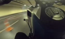 İstanbul - Avrasya tünelinde tek teker üzerinde giden motosikletliye 35 bin lira ceza