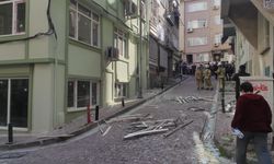 İstanbul- Beşiktaş'ta 5 katlı binada doğal gaz patlaması-1