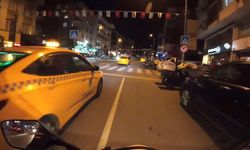 İstanbul - Sosyal medyada takipçi uğruna motosikletini yayaların üzerine sürerek dalga geçti