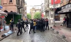 İstanbul- Taksim Meydanı'na çıkmak isteyen gruba müdahale