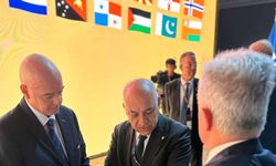 TFF Başkanı Büyükekşi, FIFA Başkanı Gianni Infantino ile bir araya geldi