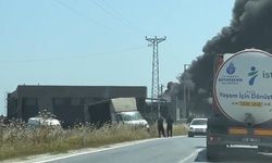 İstanbul - Silivri'de fabrika yangını-2 (Fotoğraflarla)