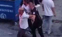 İstanbul - Gaziosmanpaşa'da komşuların kavgası kamerada; yaşlı kadına yumruk attı