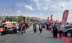 Tekirdağ Fest etkinliğinde drift gösterisi