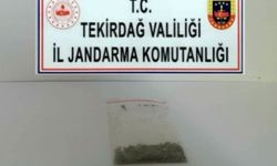 Tekirdağ'da 4 şüpheli uyuşturucuyla yakalandı