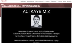 Milli Eğitim Müdürlüğü personeli motosiklet kazasında öldü