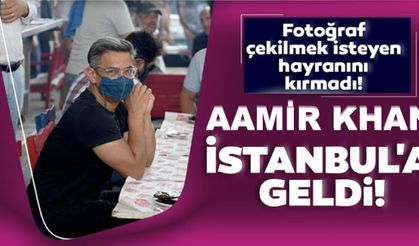 Aamir Khan yeni filmi için İstanbul'da!