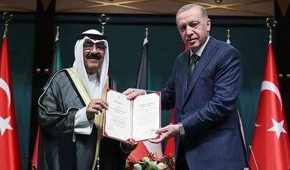 Erdoğan Kuveyt Emiri'ni ağırladı; İki ülke arasında 6 anlaşma imzalandı