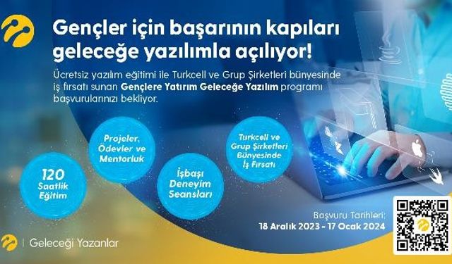 Turkcell geleceğin yazılımcıları için istihdam seferberliği başlattı