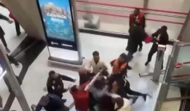 İstanbul-PKK sempatizanları havalimanında olay çıkardı yaralılar var