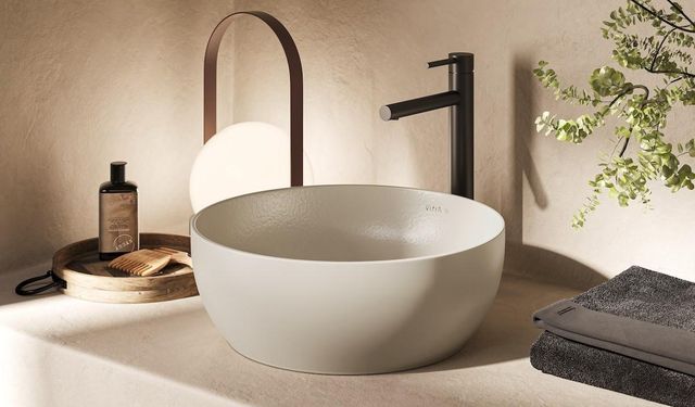 VitrA, yüzde 100 geri dönüştürülmüş seramik lavabo üretti