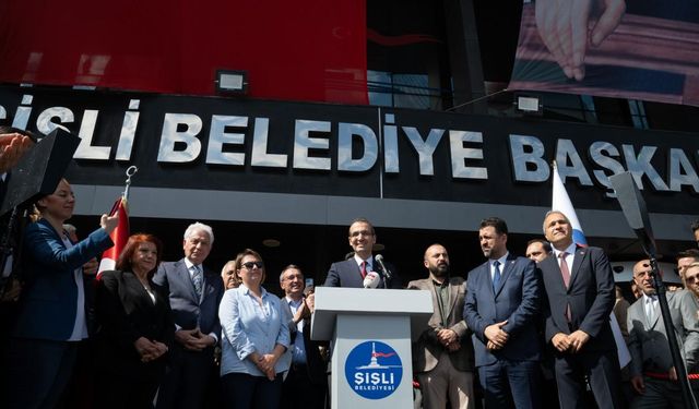 İstanbul - Şişli Belediye Başkanı Şahan mazbatasını aldı
