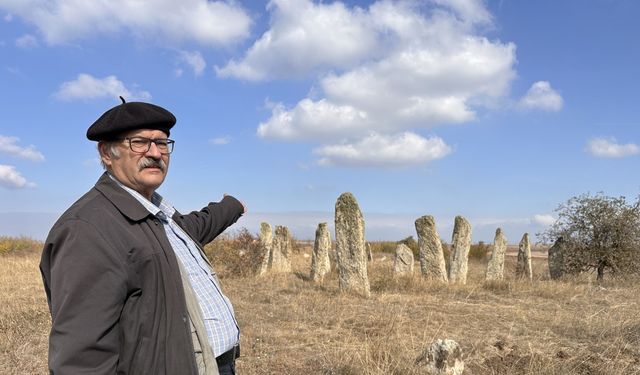 18'inci yüzyıldan kalma mezarlıkta defineci tahribatı