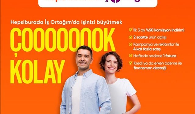 Hepsiburada, e-ticaretle büyümek isteyen KOBİ’lerle Ankara’da bir araya gelecek