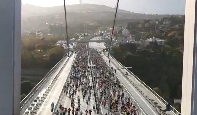 İstanbul - Asya ve Avrupa'yı birleştiren İstanbul Maratonu 46. kez koşuldu