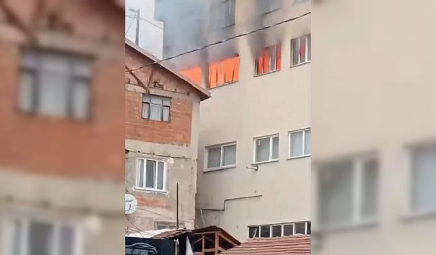 (Geniş haber)-Beykoz'da fabrikada yangın