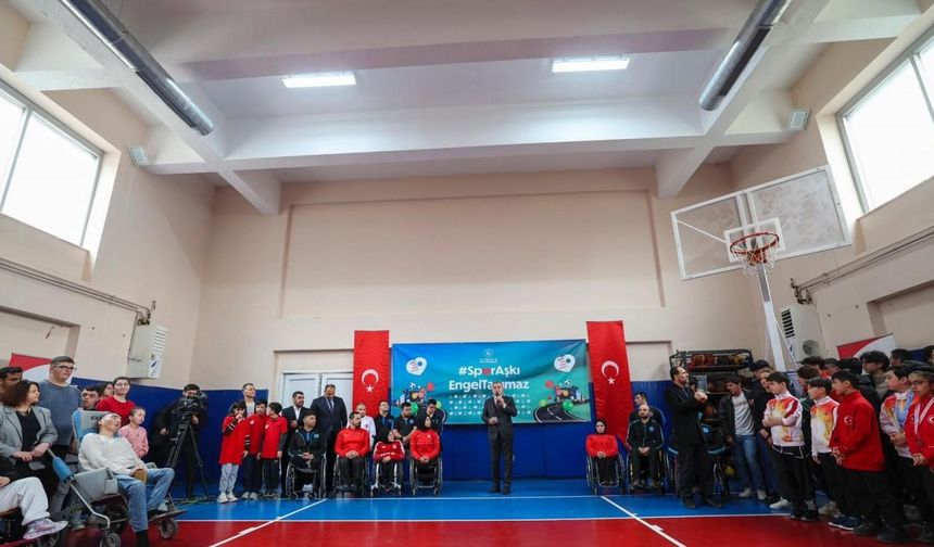 Bakan Osman Aşkın Bak: Gençlerimiz ve engelli bireylerimizin spor yapması için her türlü desteği vereceğiz