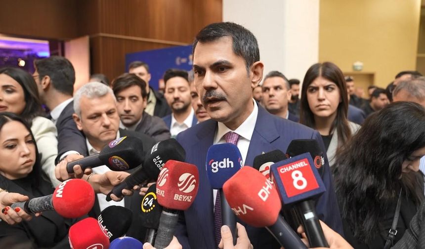 İstanbul - AK Parti İBB Başkan Adayı Murat Kurum gazetecilerin sorularını yanıtladı