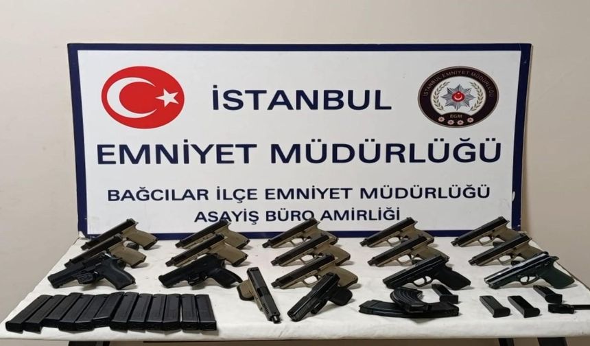 İstanbul - Bağcılar'da silah kaçakçılığı operasyonu