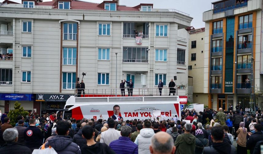 İstanbul-İmamoğlu: Amacımız bu şehre adalet getirmek, bereket getirmek