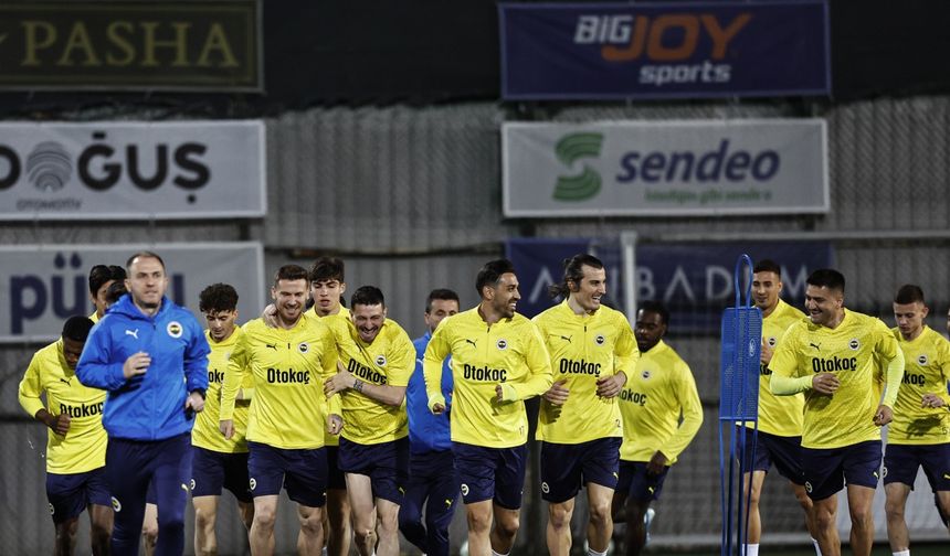 Fenerbahçe, Olympiakos maçı hazırlıklarını tamamladı