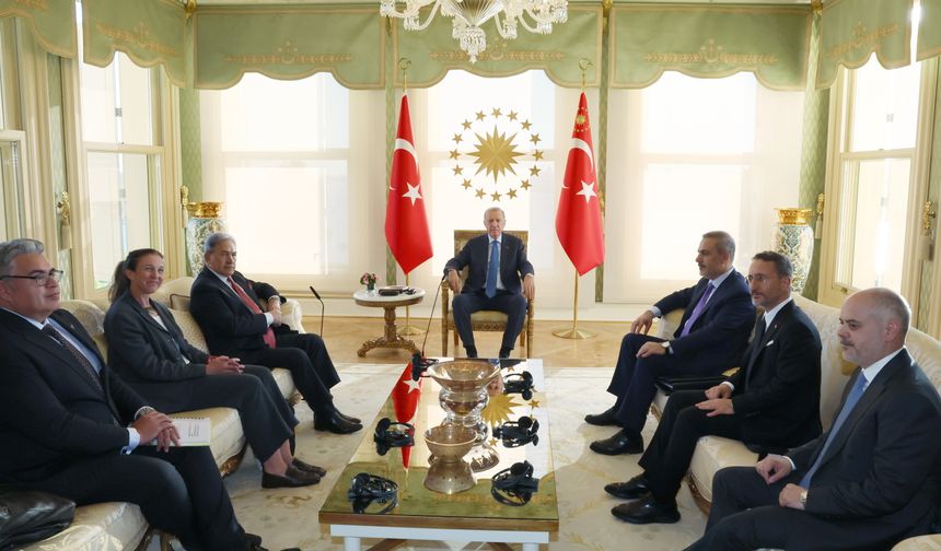 İstanbul-Erdoğan, Yeni Zelanda heyetini kabul etti