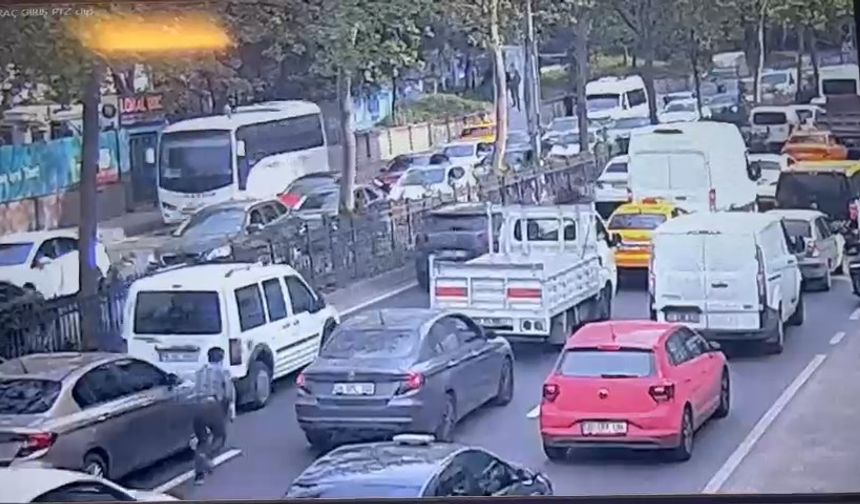 İstanbul - Sarıyer'de taksiciyi öldüren saldırganın yakalanma anı -1
