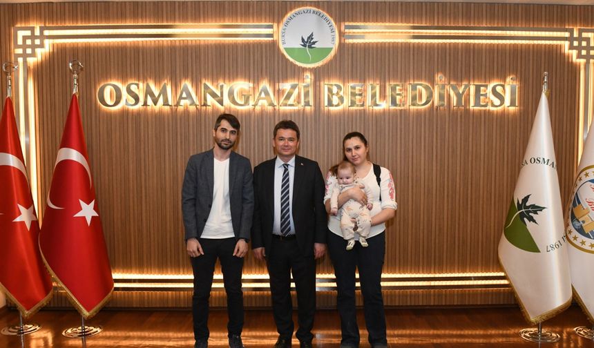 Osmangazi Belediye Başkanı Aydın, makamının kapılarını halka açtı