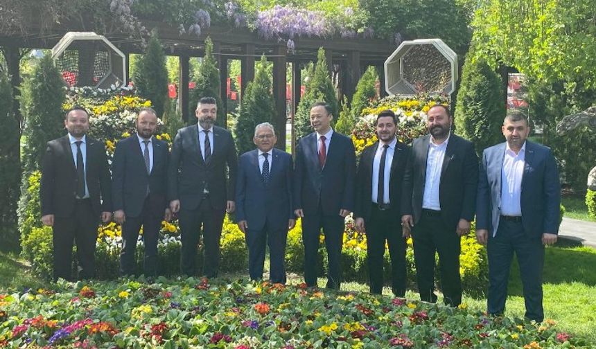 Kırgız Büyükelçi Kayseri ziyaretlerini tamamladı
