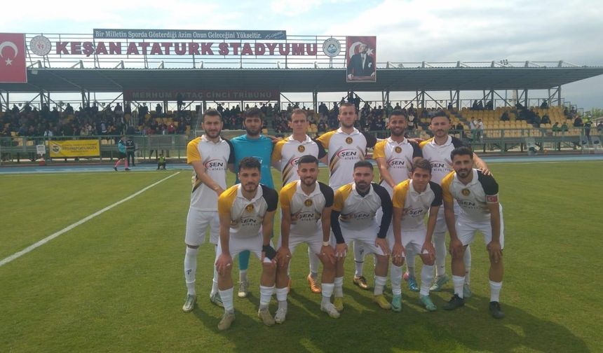 Edirne’de BAL takımlarından Keşanspor’un yönetimi istifa etti