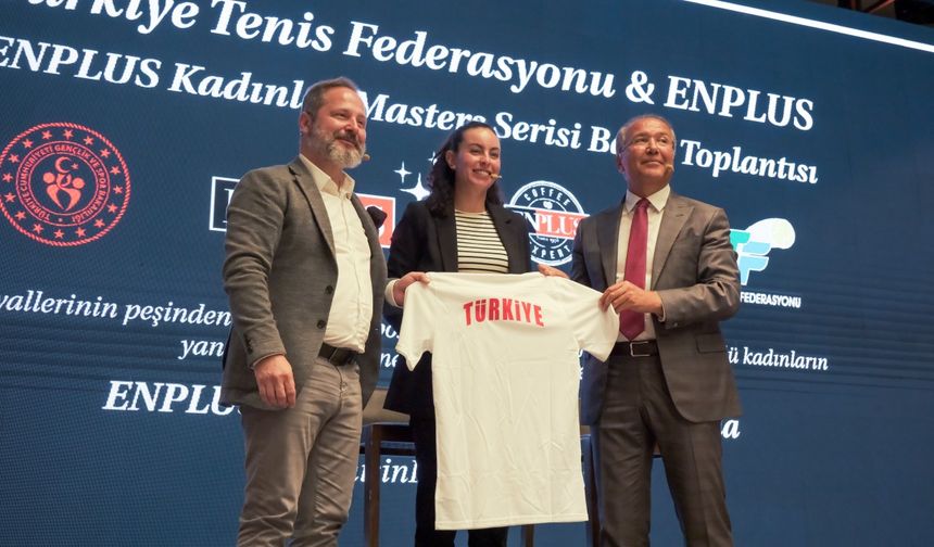 Enplus Masters Kadınlar Tenis Serisi’nin tanıtım toplantısı yapıldı