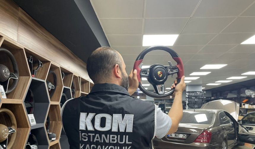 İstanbul - İstanbul’da kaçak yedek parça satanlara operasyon: 8 gözaltı