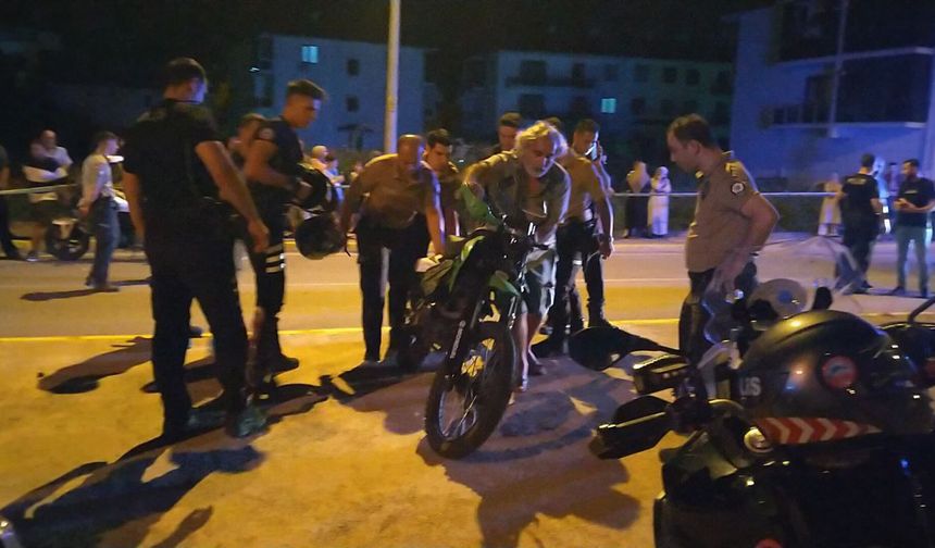 KOCAELİ Motosikletle polisten kaçan 2 kişinin öldüğü kaza öncesine ait görüntüler ortaya çıktı (VİDEO EKLENDİ)