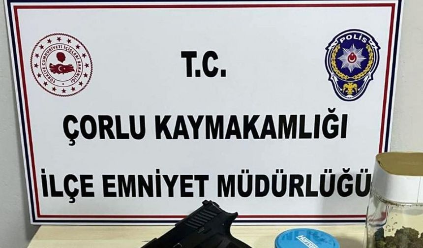 Çorlu'da uyuşturucu madde ele geçirildi; 6 şüpheli yakalandı